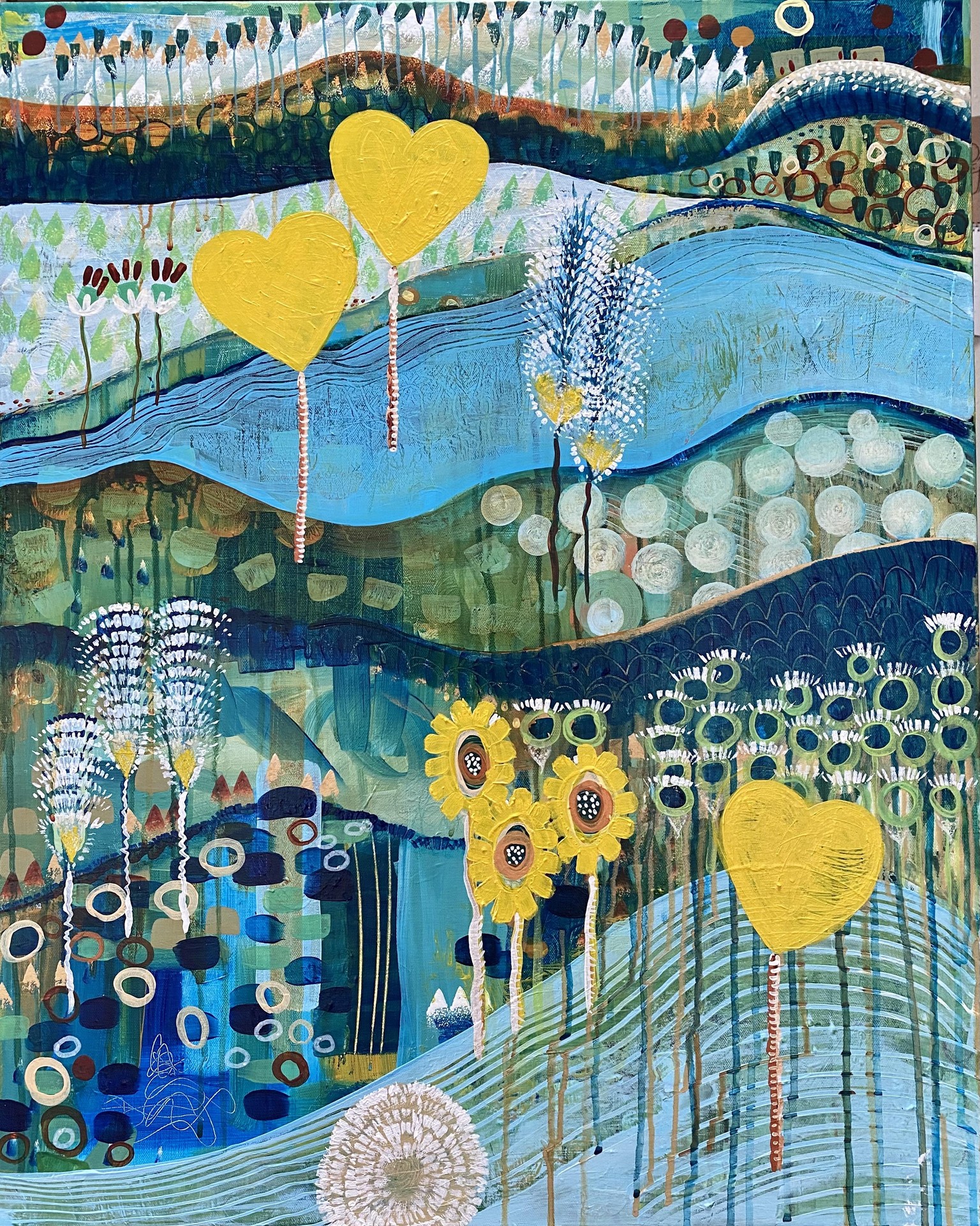 abstract painting - image 1 - student project