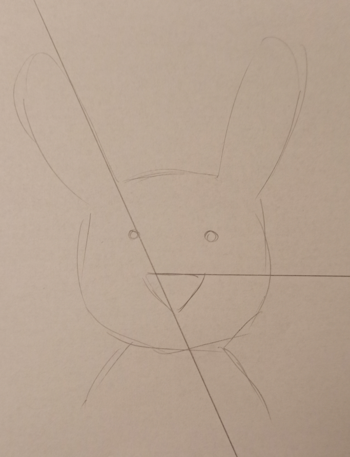 Paper piecing bunny pattern - image 3 - student project
