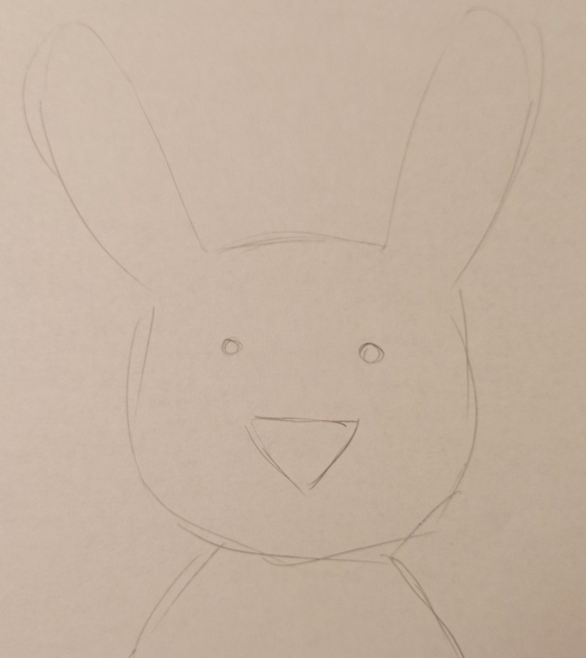 Paper piecing bunny pattern - image 2 - student project