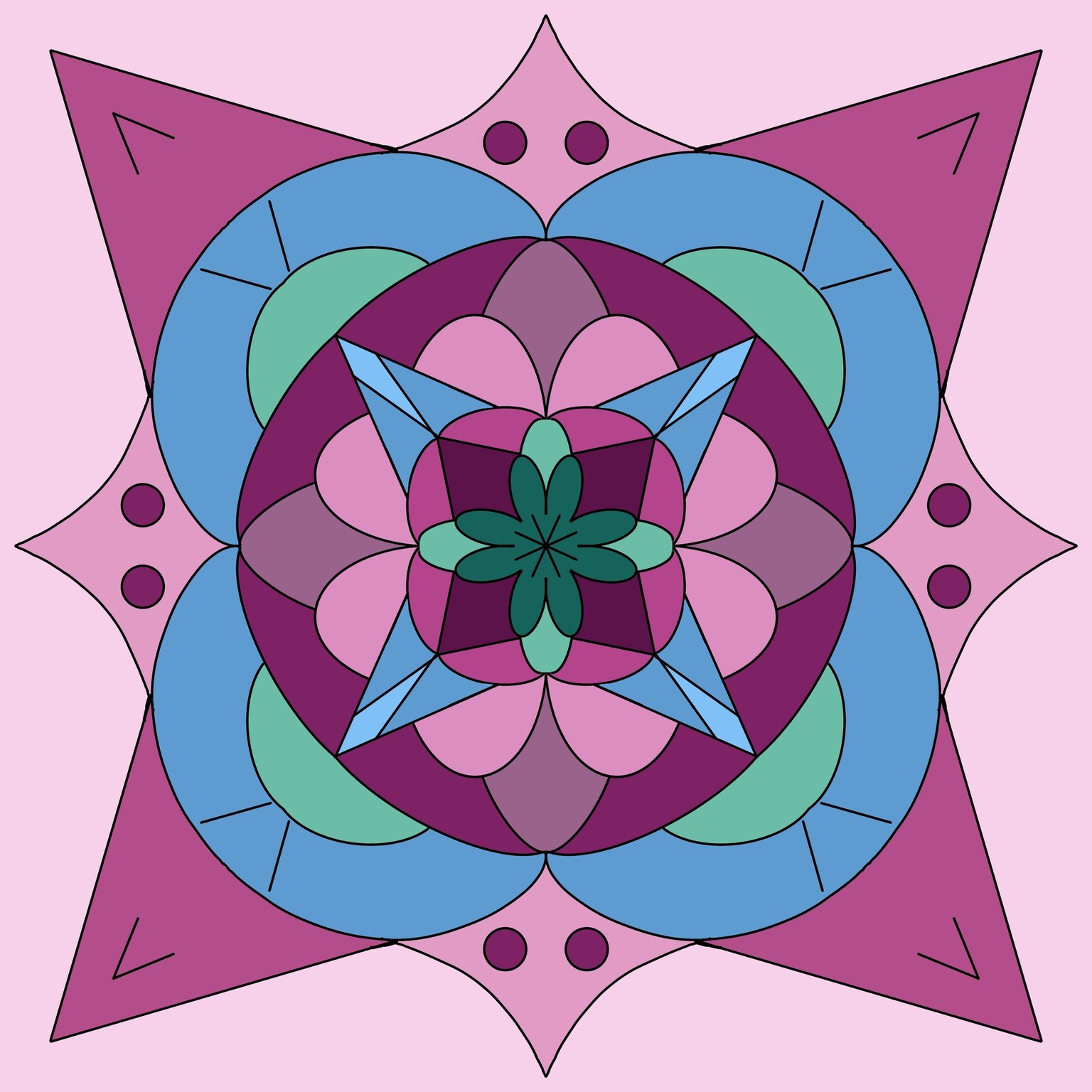 first mandala - image 1 - student project