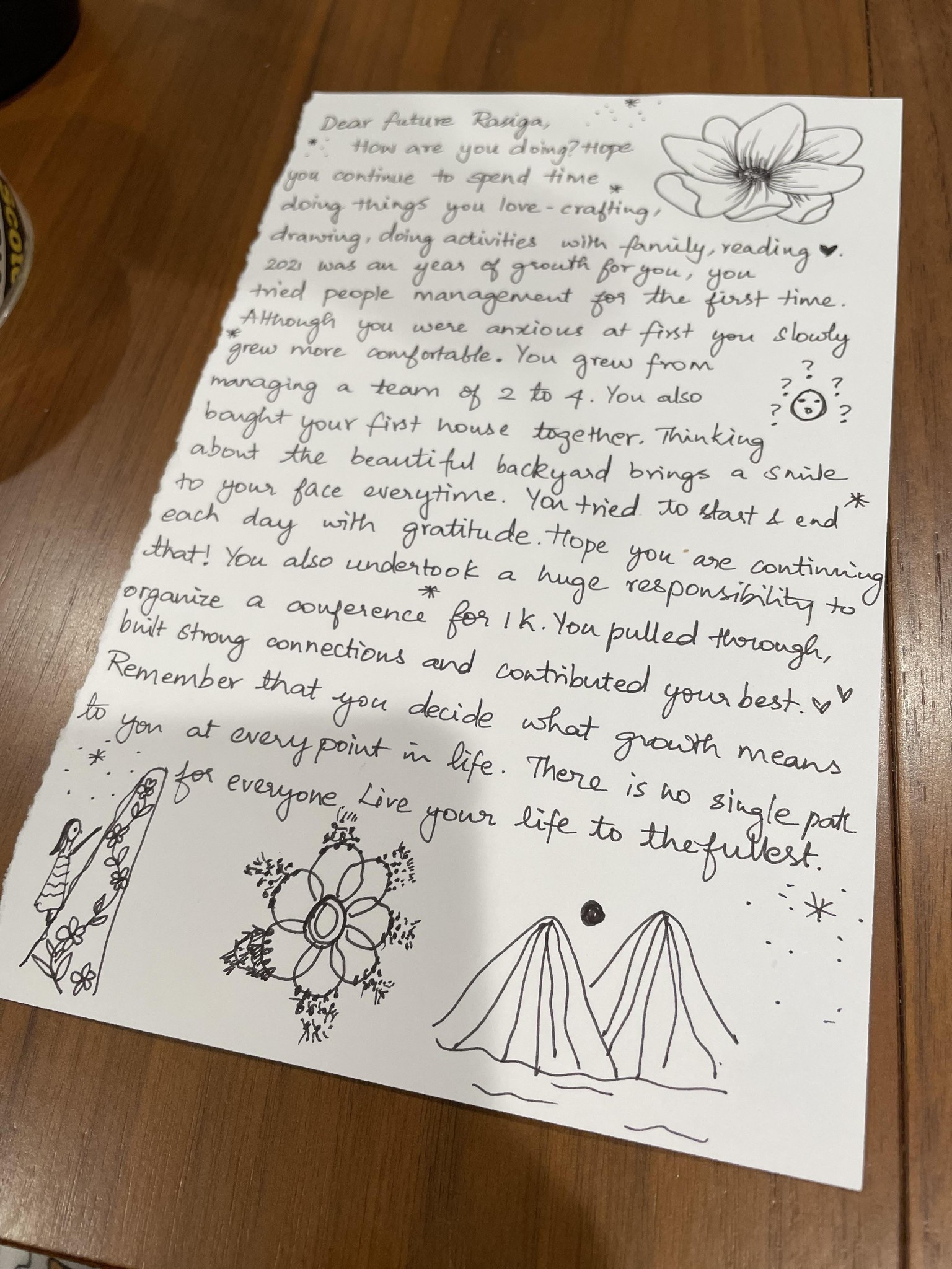 Letter to future me <3 - image 2 - student project