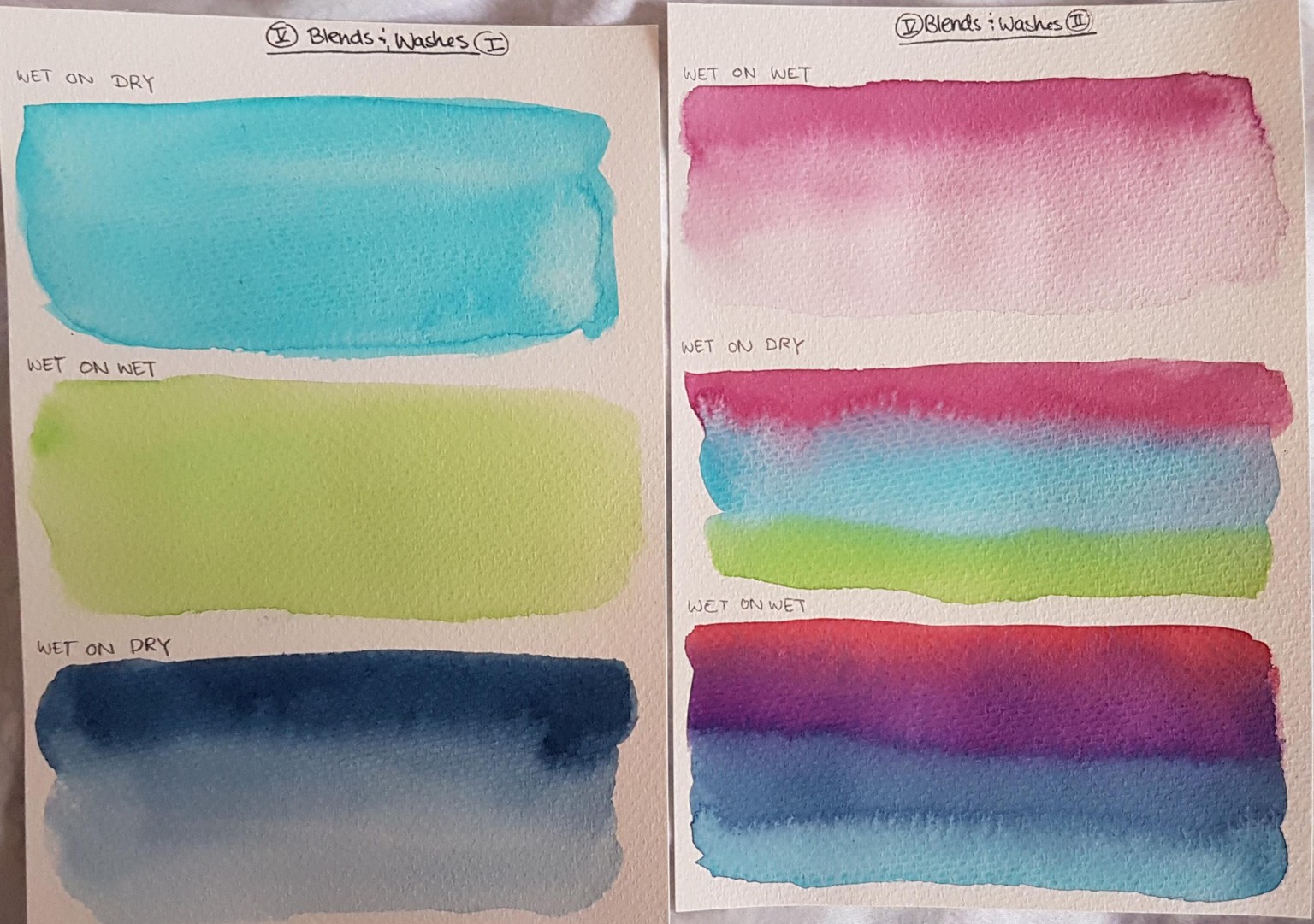 Watercolor Boot Camp Drills - image 6 - student project