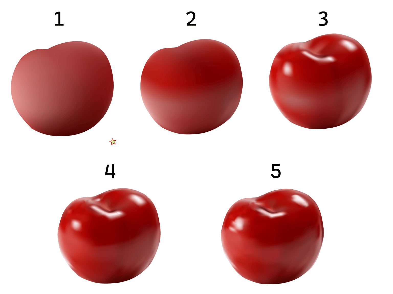 Cherry Subject - Gradient Mesh Tool - image 2 - student project