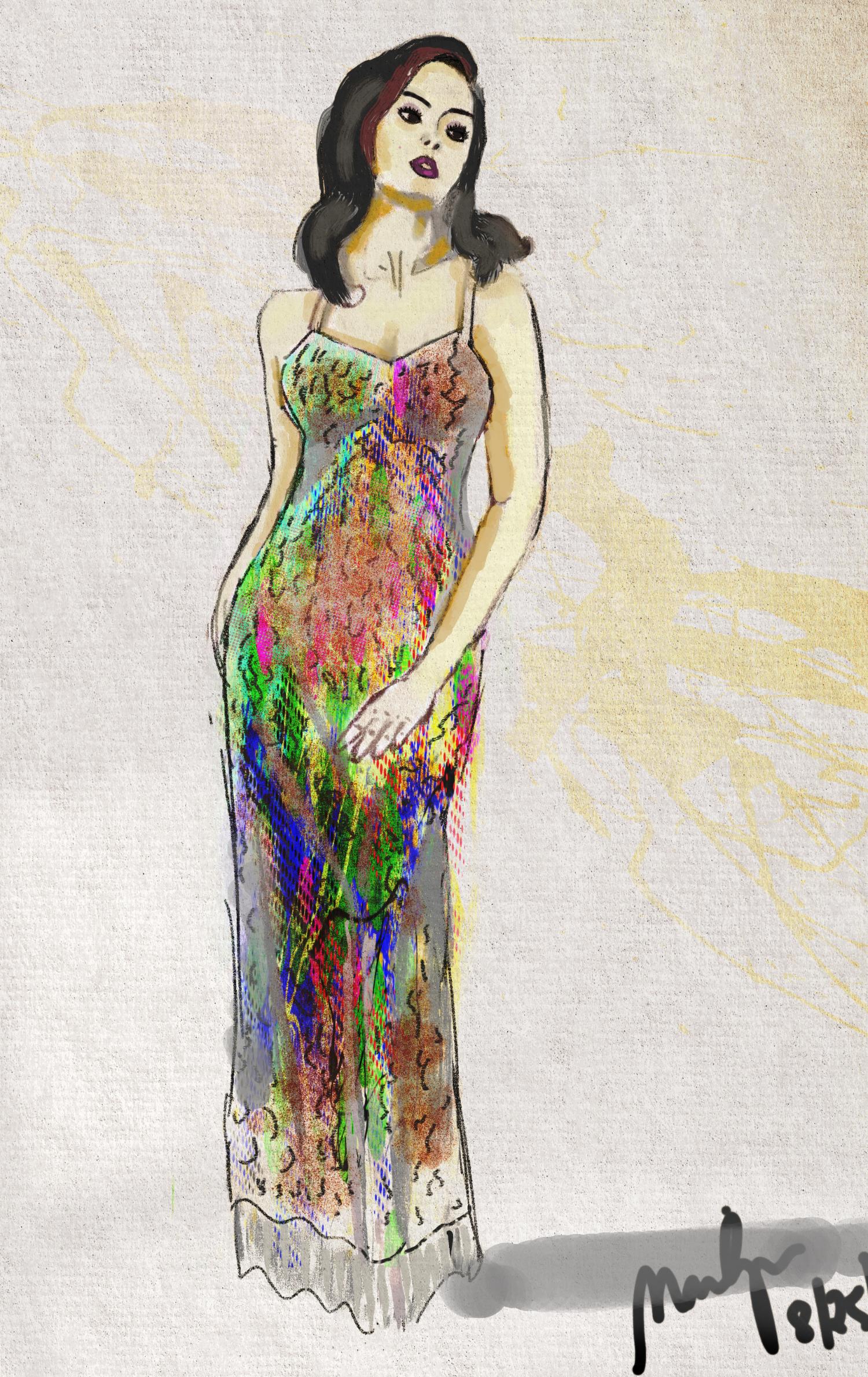 Illustration Inspired from Magazine - image 1 - student project