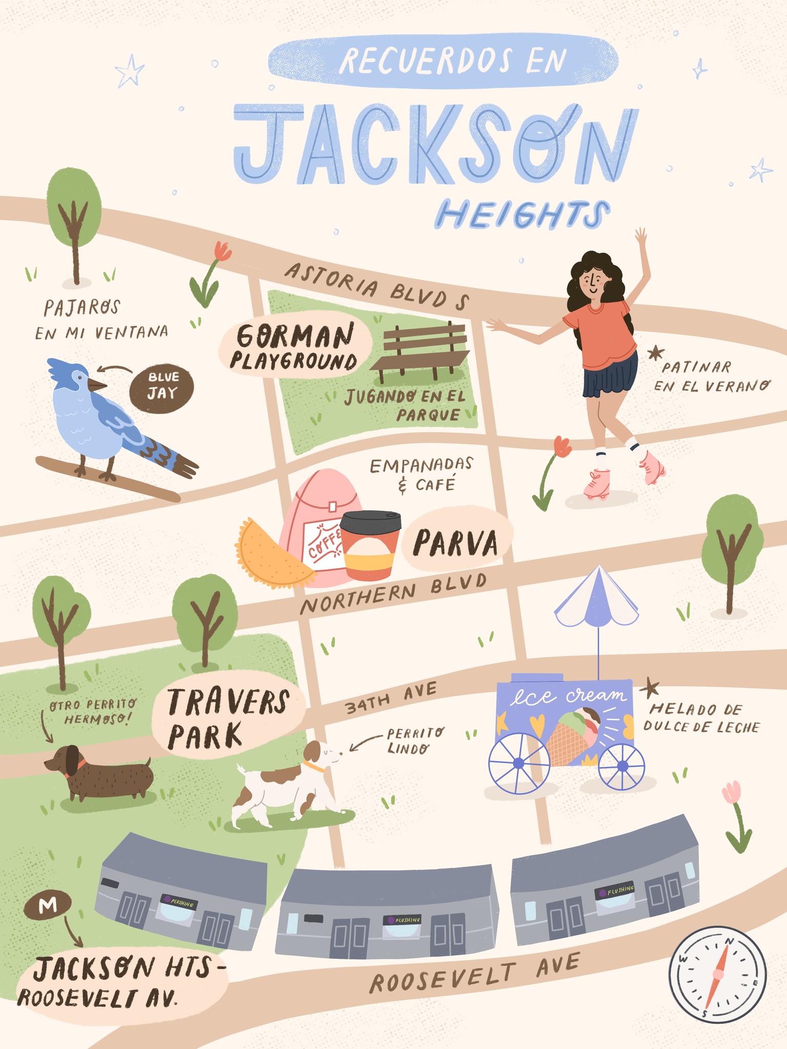 My nostalgic map - image 1 - student project