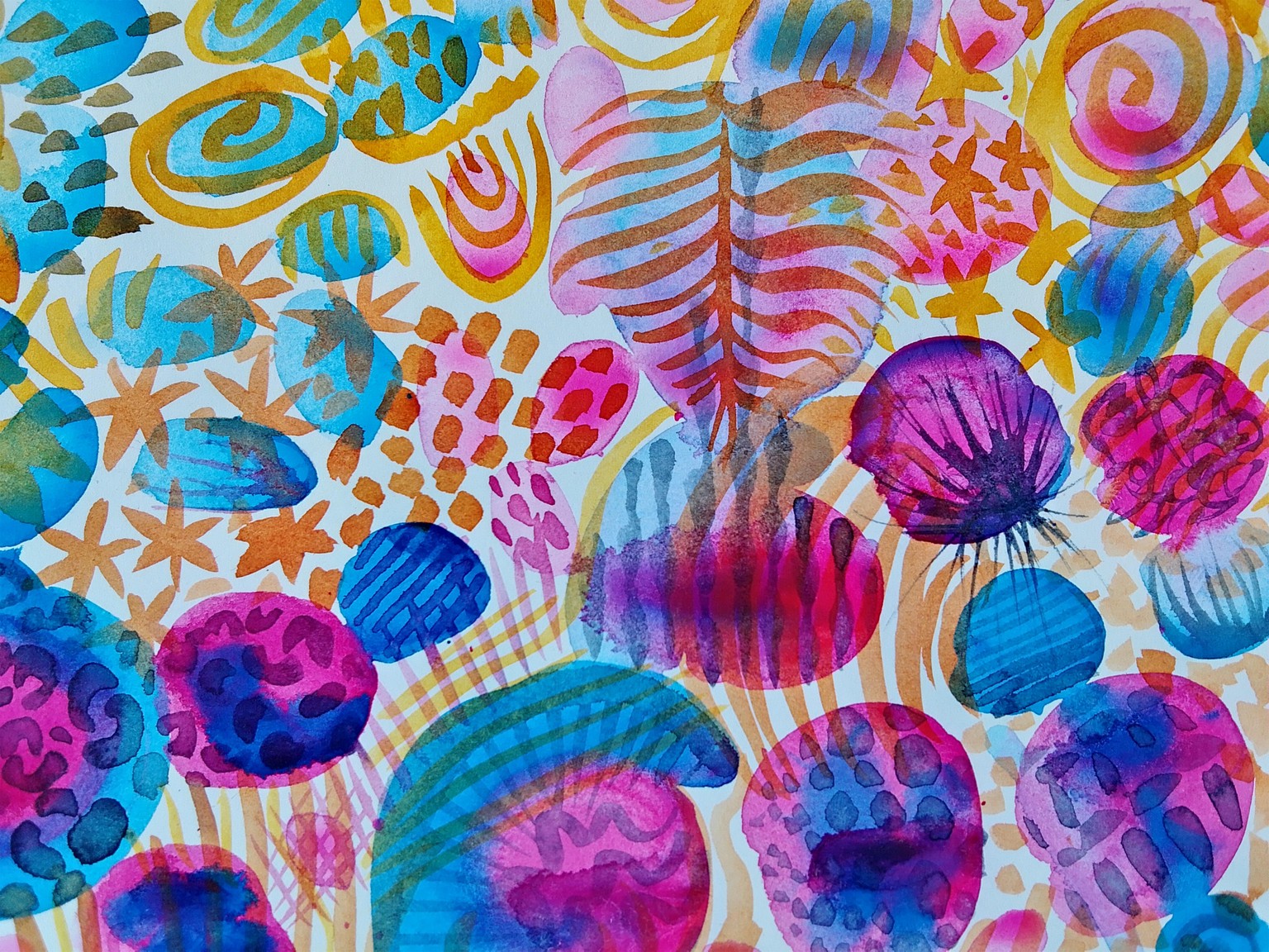 Watercolor 4 ways project - image 1 - student project