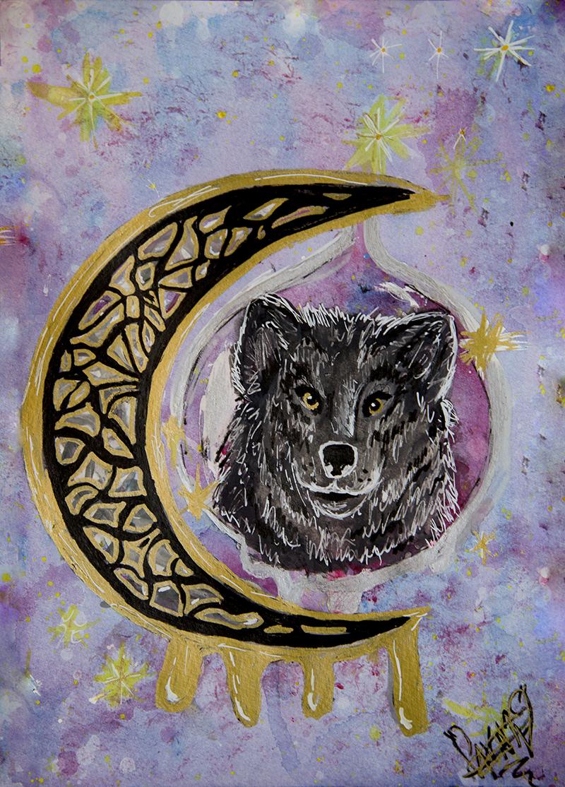 Dream-catcher and a wolf  - image 2 - student project