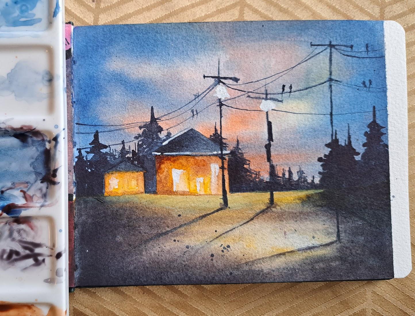 Tiny little night - image 1 - student project