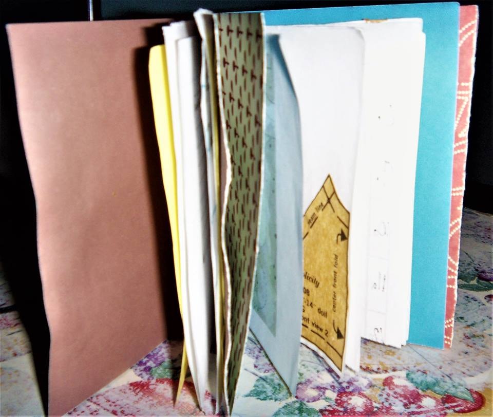 Pamphlet stitch junk journal - image 2 - student project