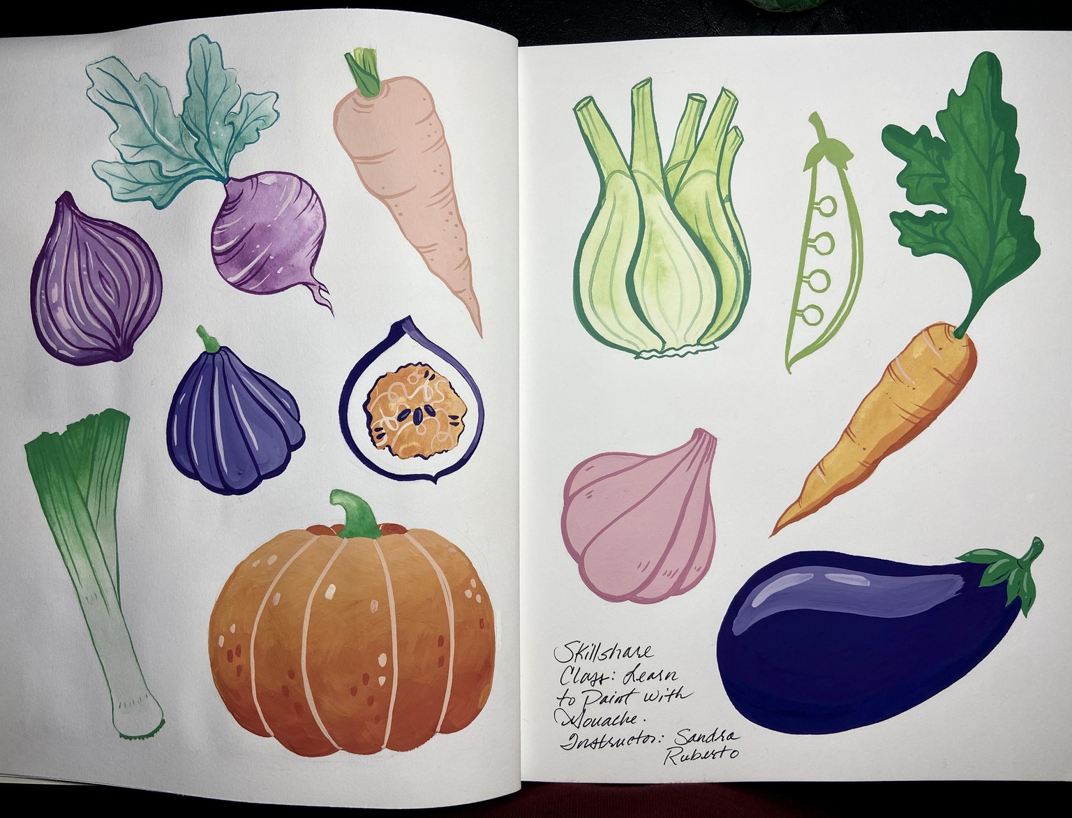 First time playing with gouache - image 1 - student project