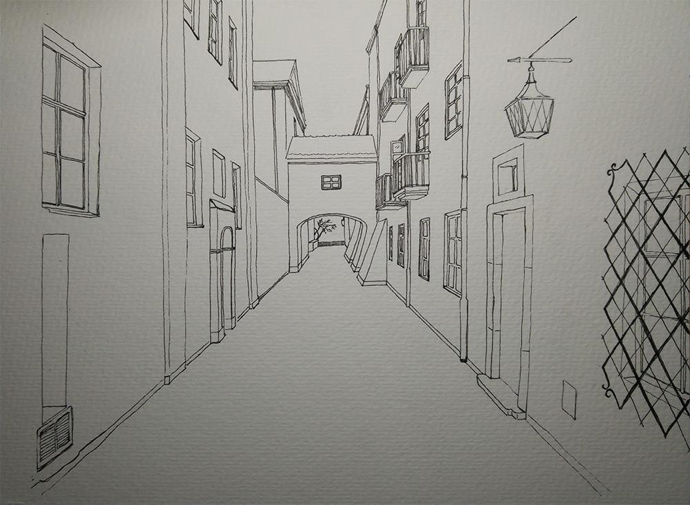 Warsaw street - image 2 - student project