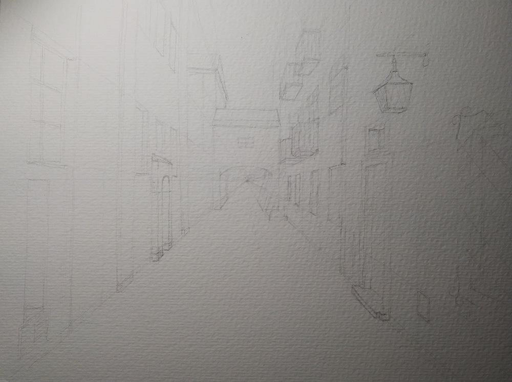 Warsaw street - image 1 - student project