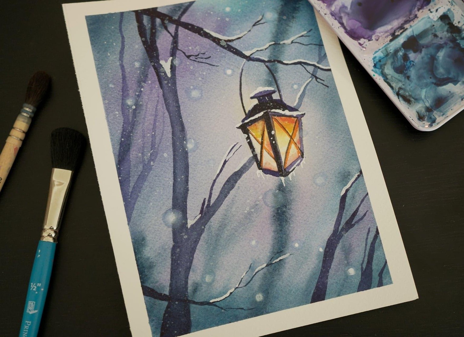 Glowing lantern - image 1 - student project