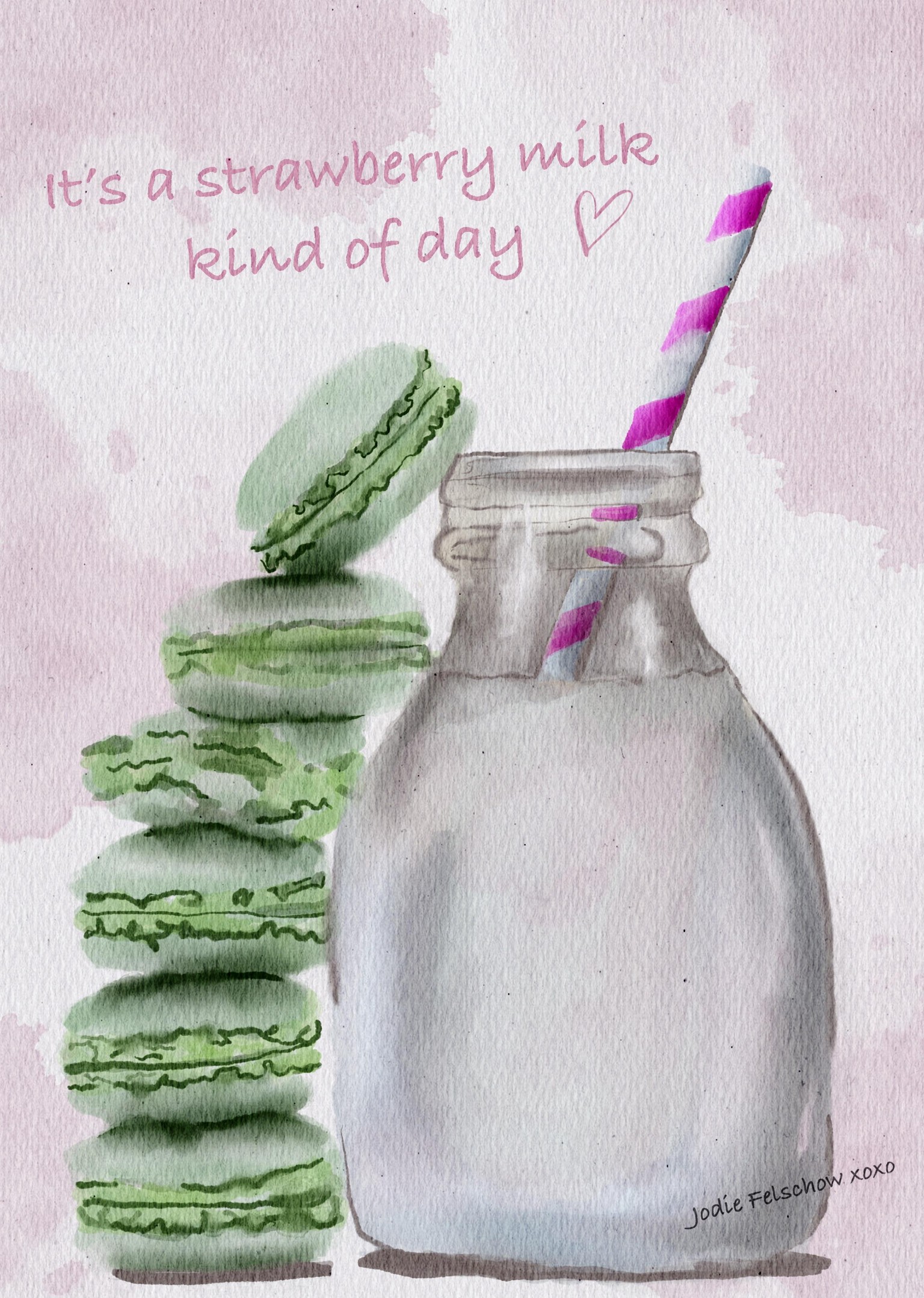 Strawberry Milk, Berrytasic - image 5 - student project