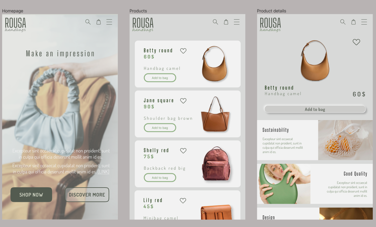 figma ui ux design essentials - image 13 - student project