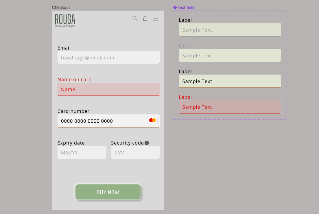 figma ui ux design essentials - image 20 - student project