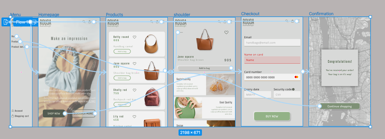 figma ui ux design essentials - image 22 - student project