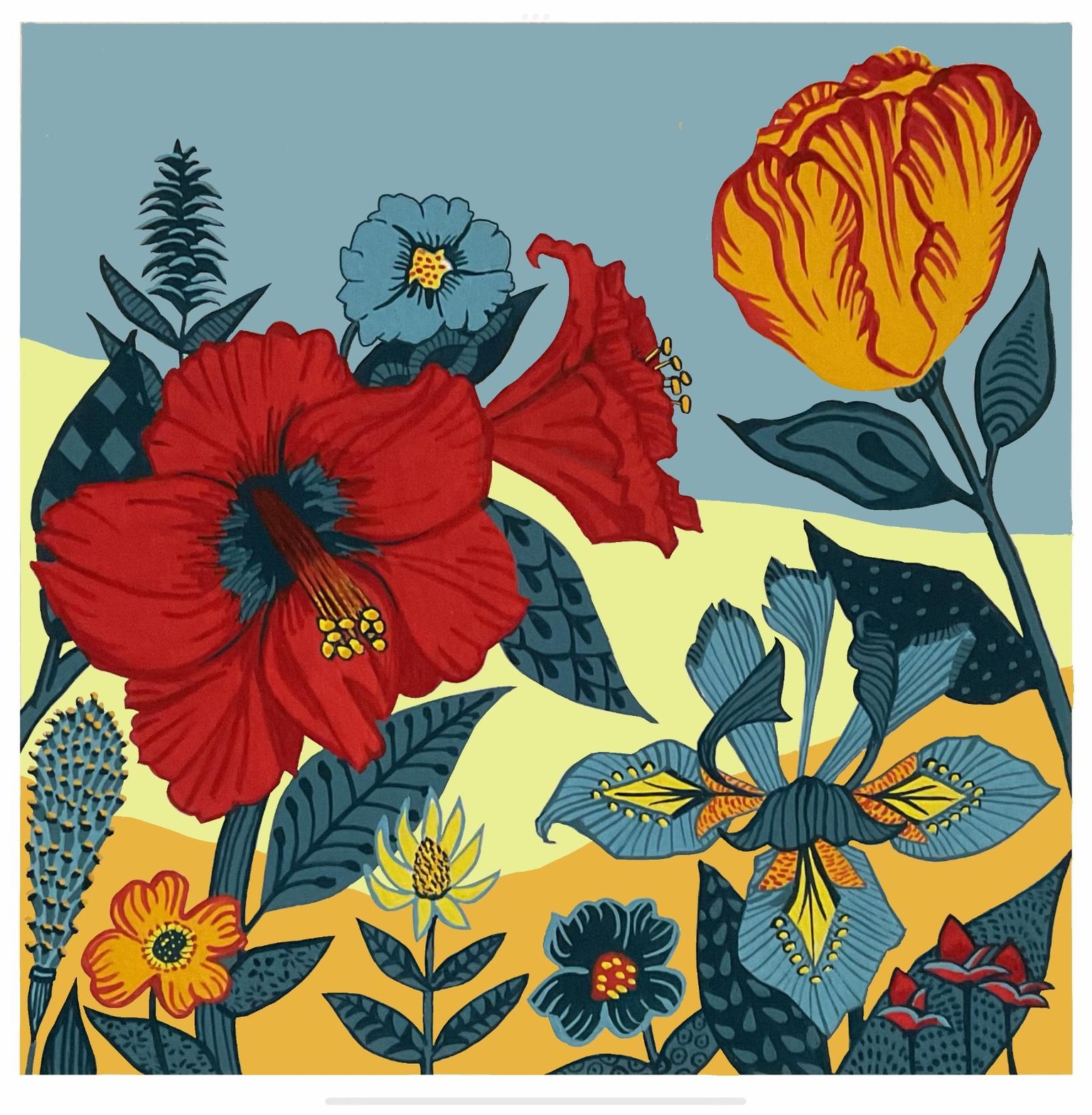 Finding Patterns in Flowers - image 1 - student project