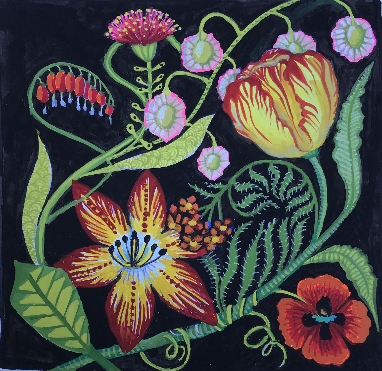 Finding Patterns in Flowers - image 13 - student project