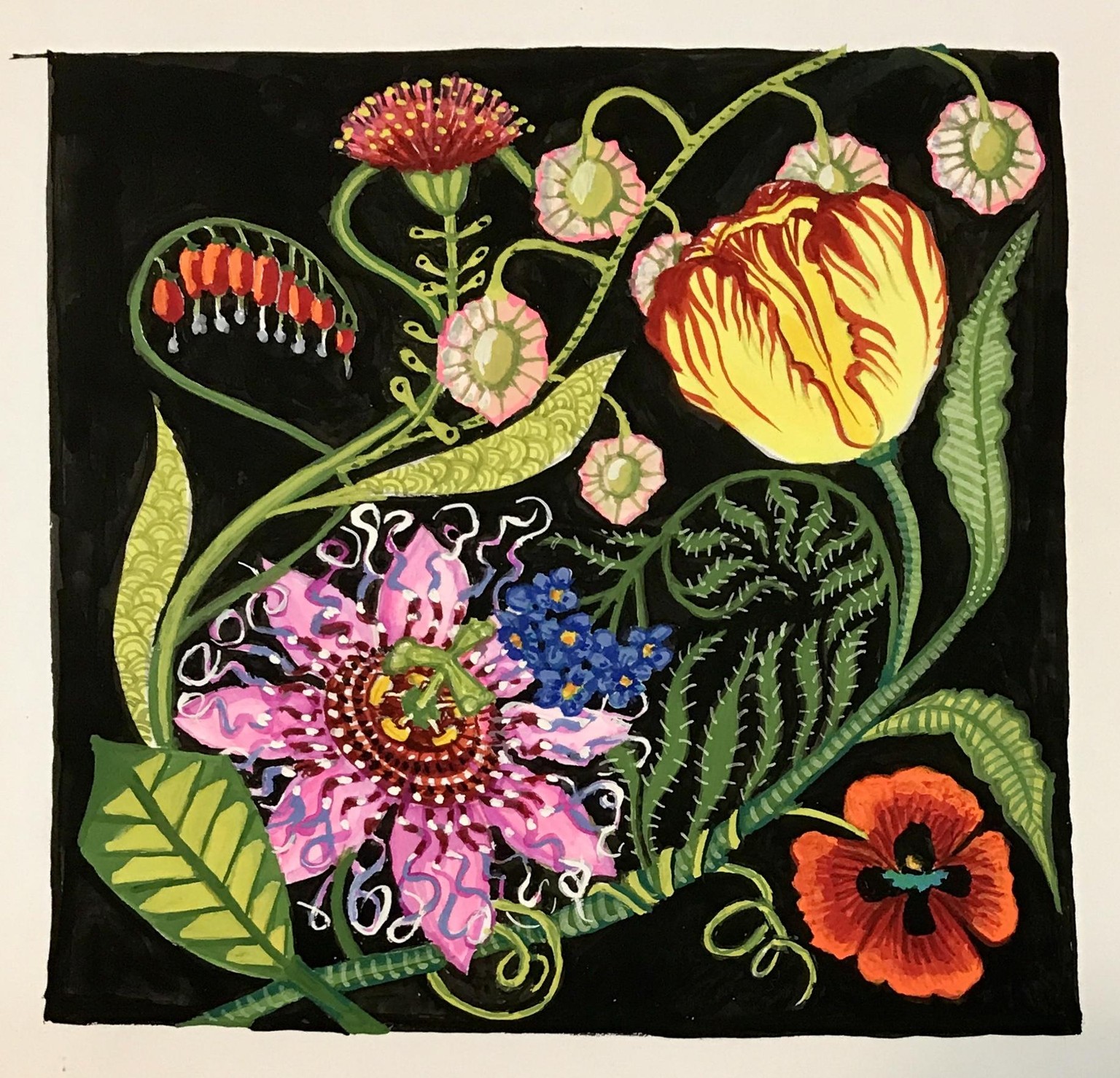 Finding Patterns in Flowers - image 11 - student project