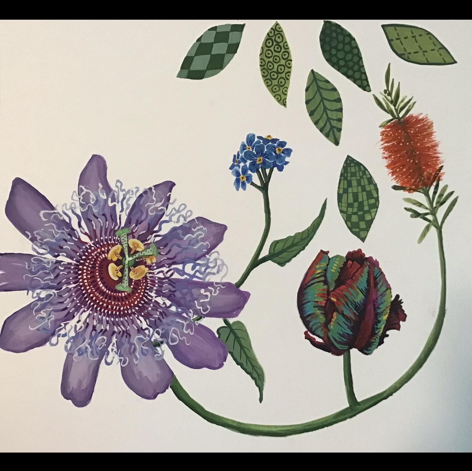 Finding Patterns in Flowers - image 8 - student project