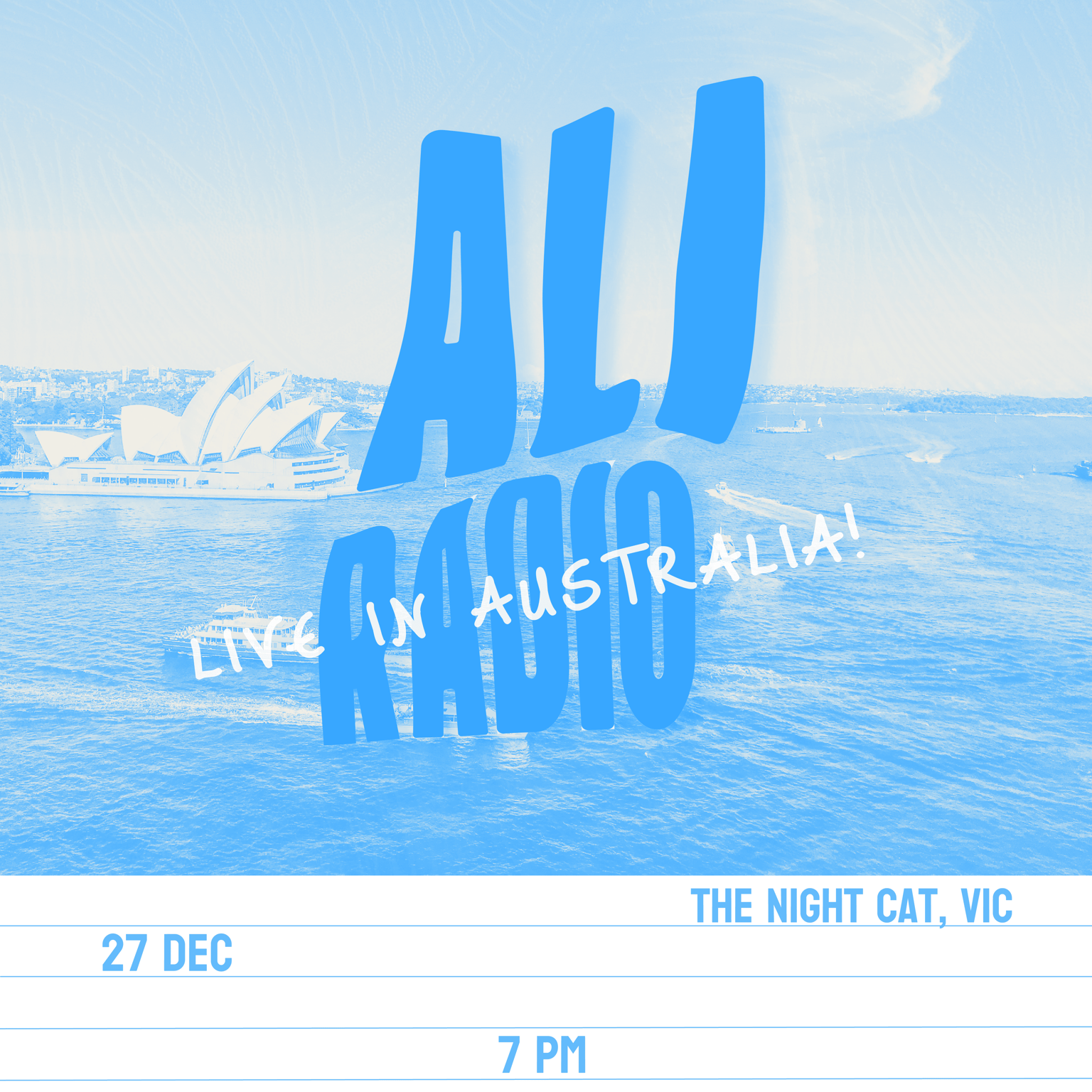 Ali radio Australia tour - image 1 - student project