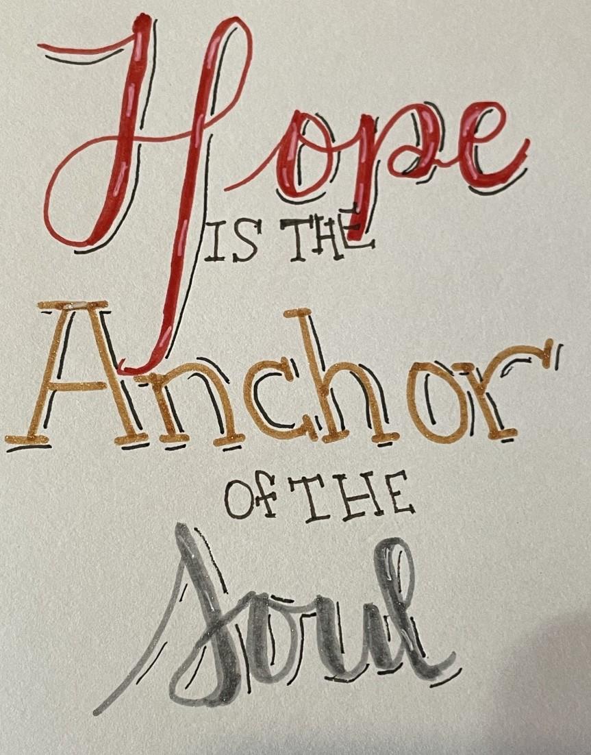 Hand lettering for beginners - image 2 - student project