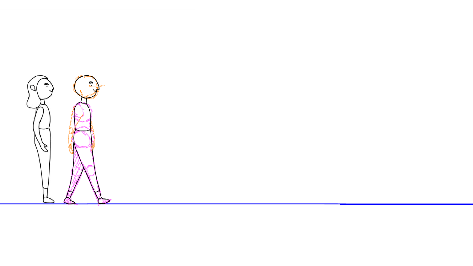Walk cycle animation - image 10 - student project