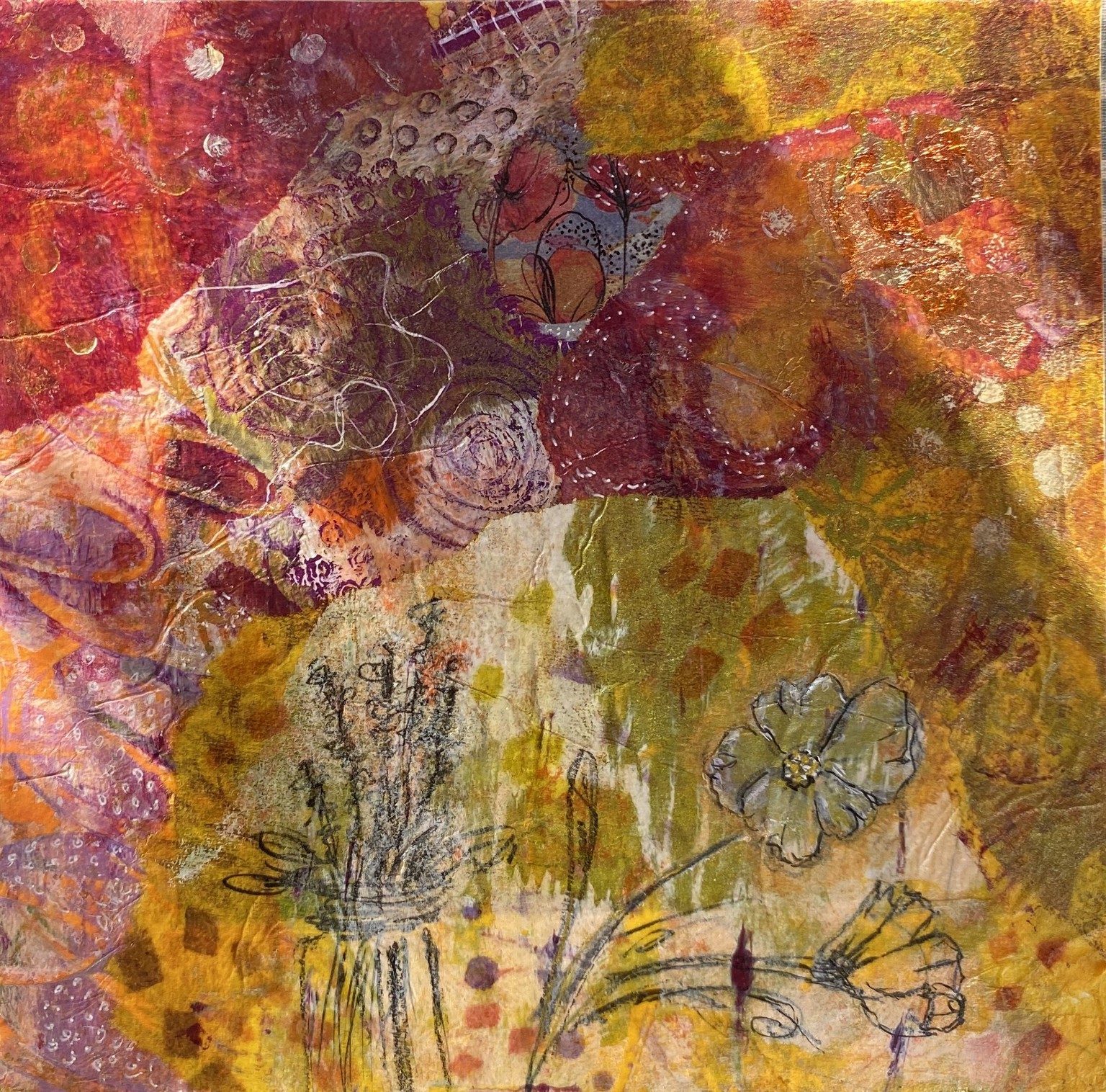 Gelli Plate fun - image 1 - student project