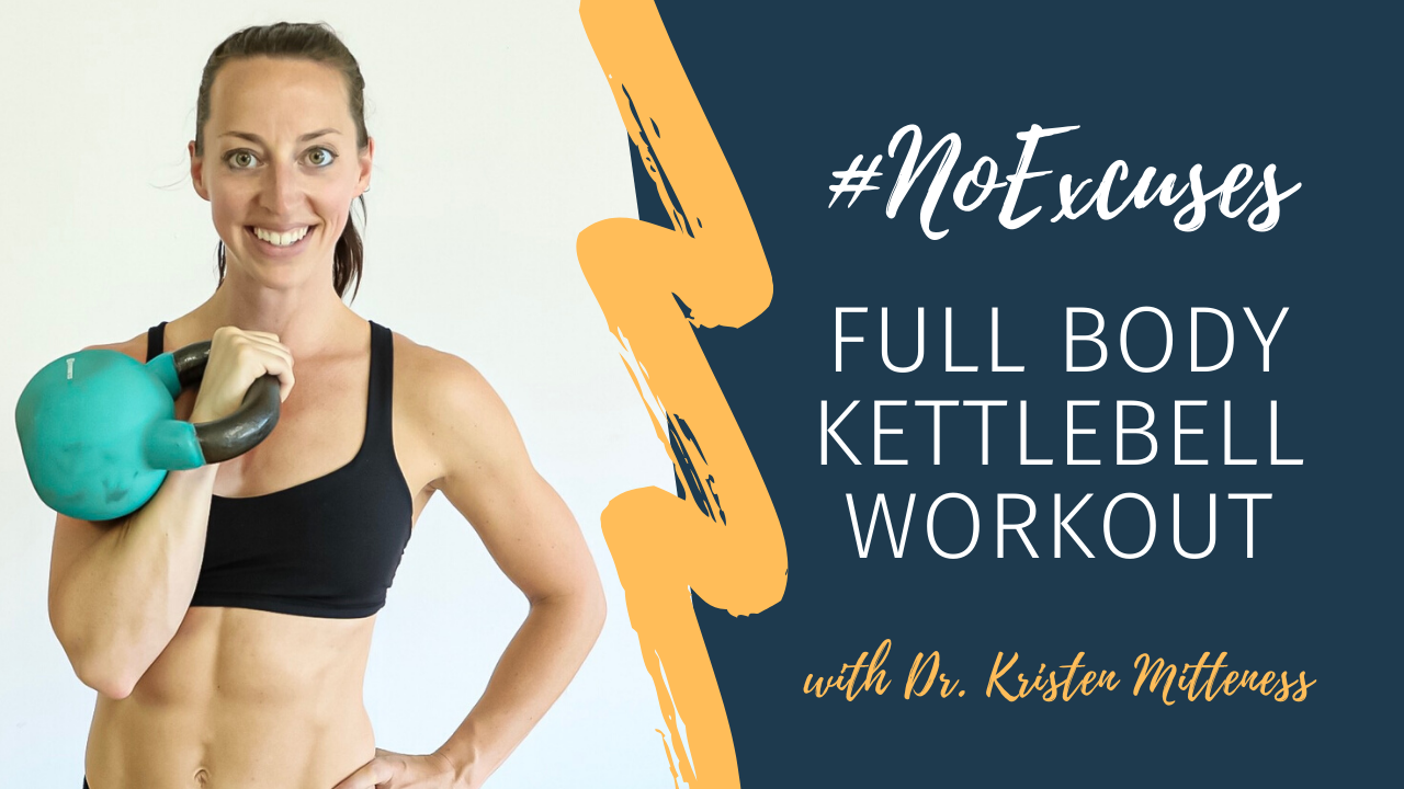 #NoExcuses Full Body Kettlebell Workout - image 1 - student project