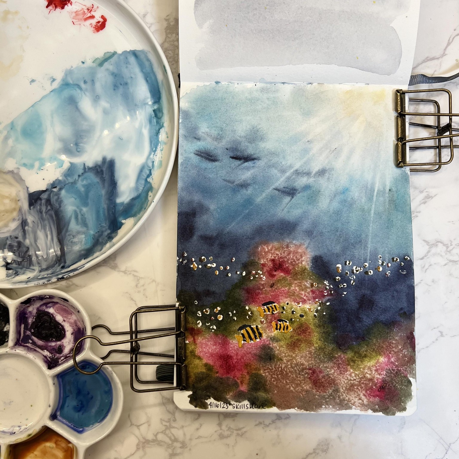 Painting water - image 1 - student project