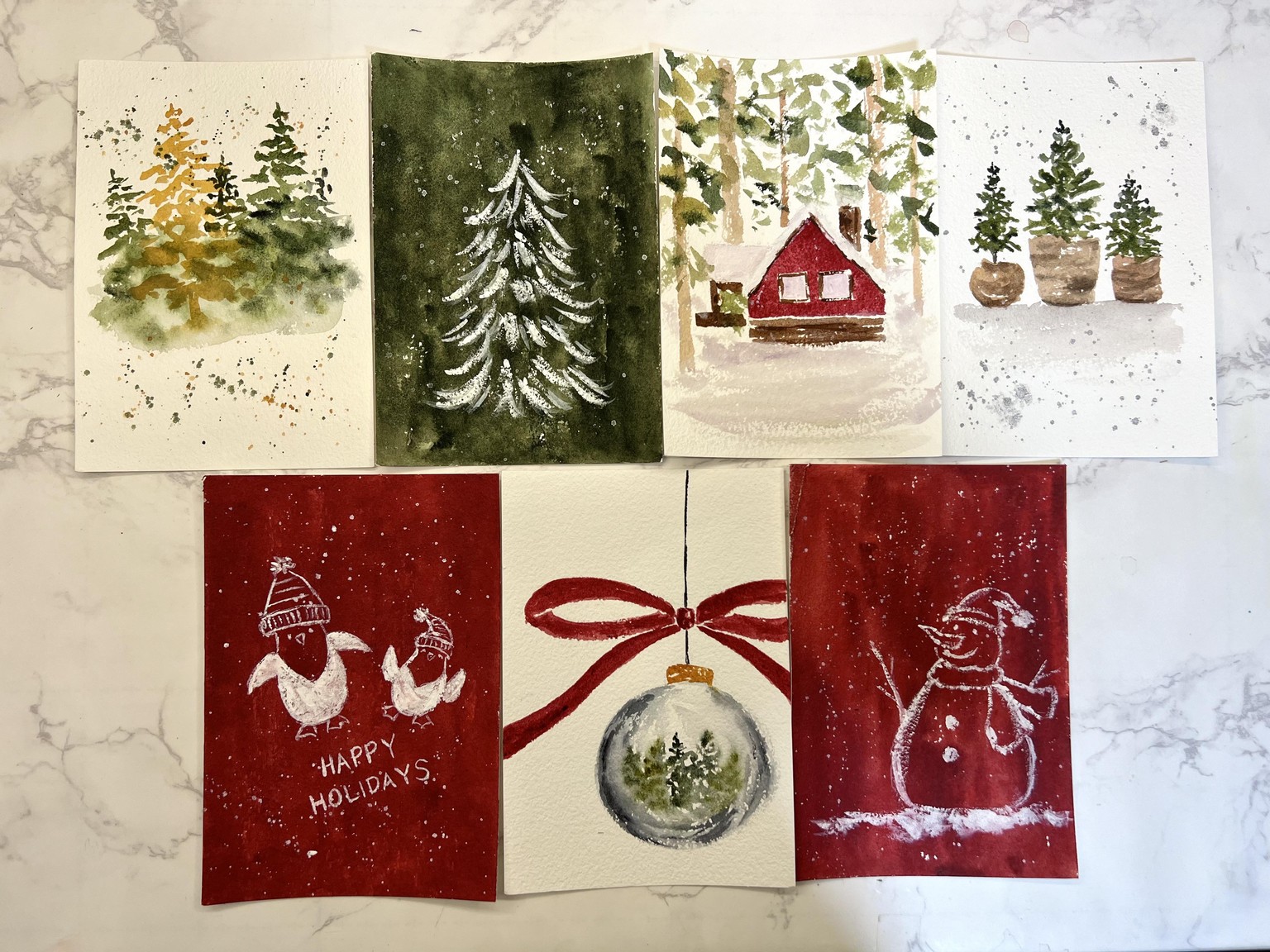 Christmas cards - image 1 - student project
