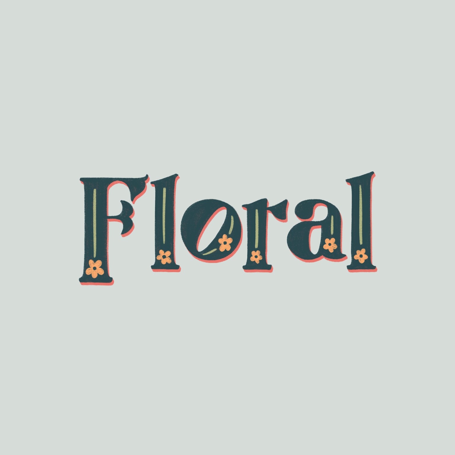 Lettering practice - image 2 - student project