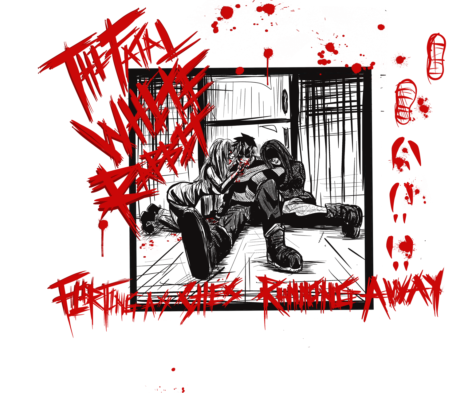 White Rabbit merch design - image 1 - student project