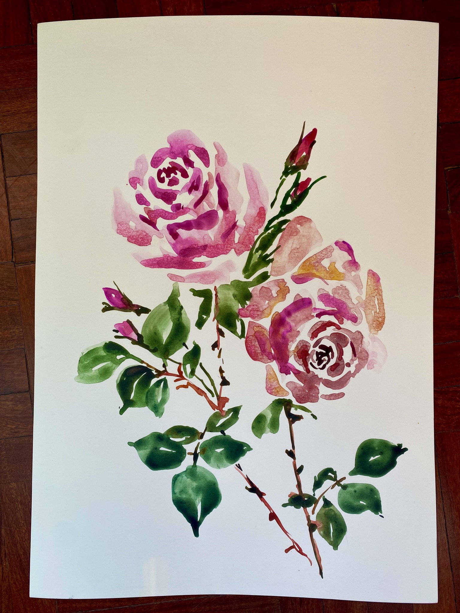 Vintage Florals - image 1 - student project