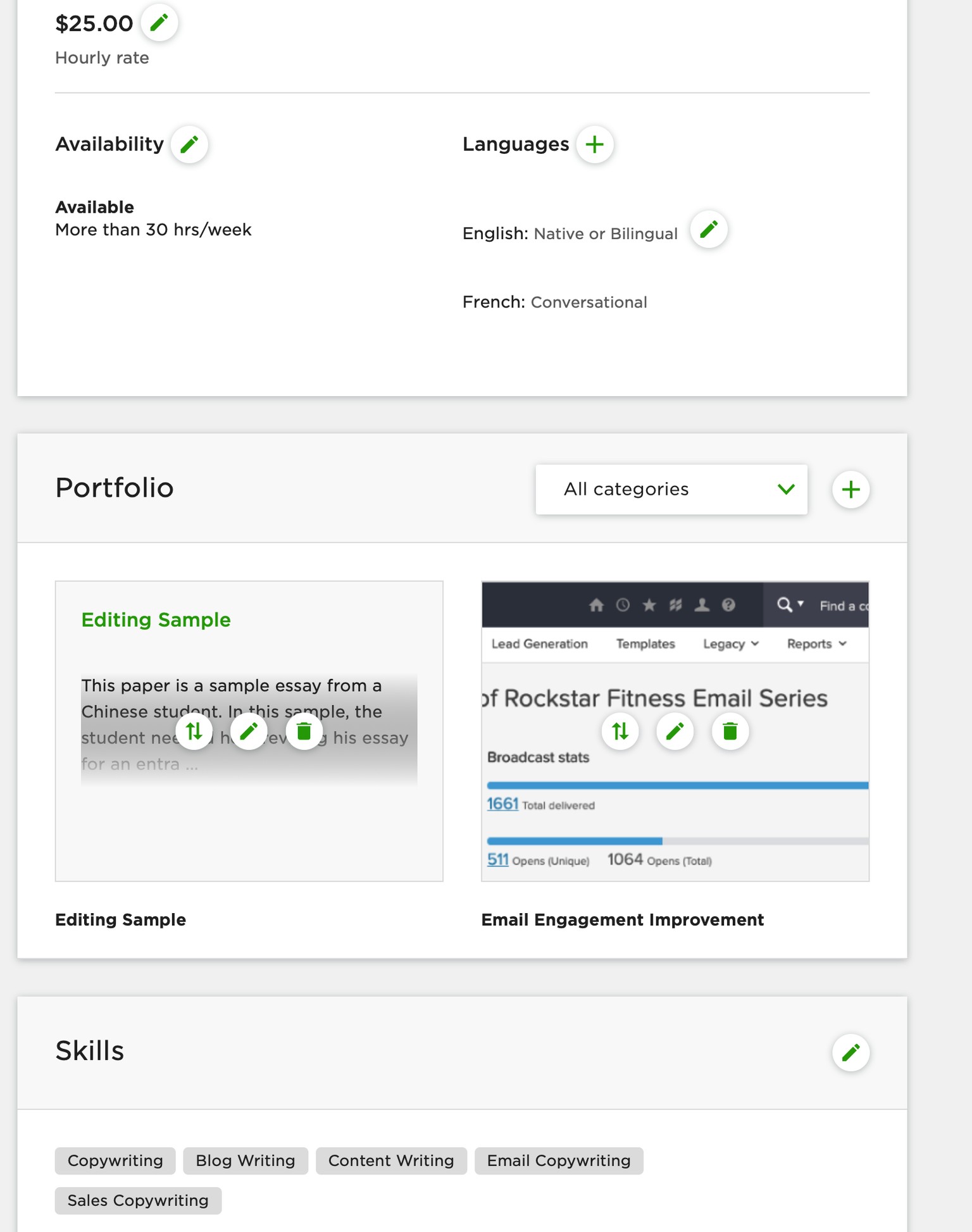 Upwork Profile - image 4 - student project