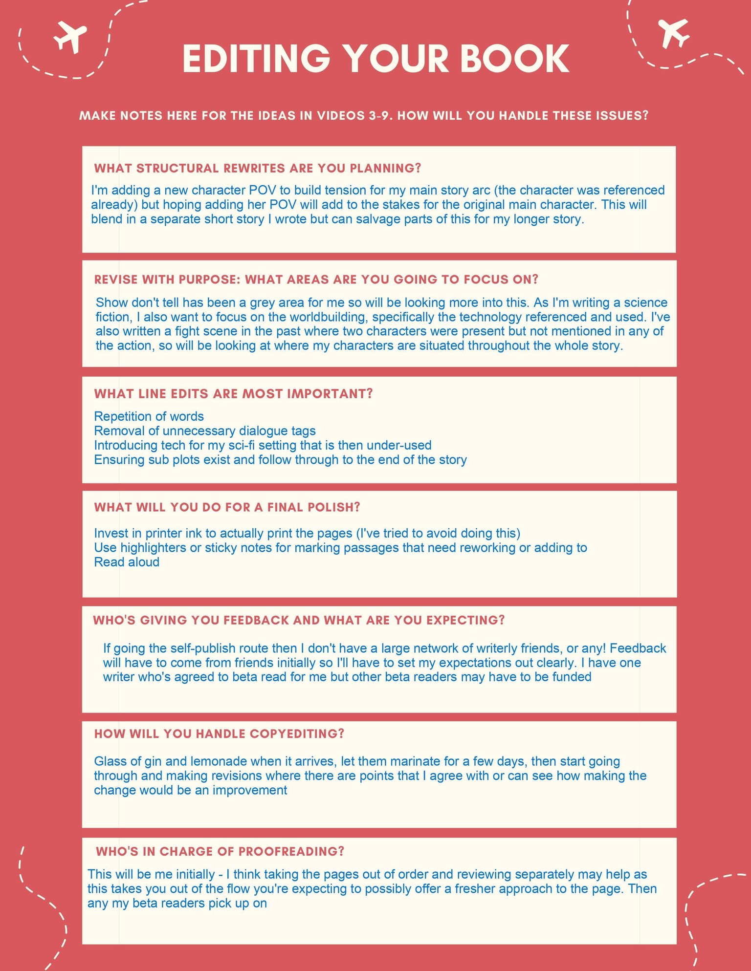 Editing your book - checklist - image 1 - student project