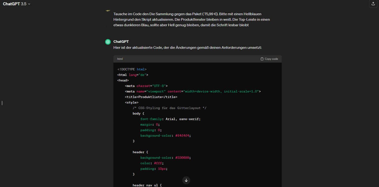 Mit Chat-GPT erstellter Inhalt - image 2 - student project