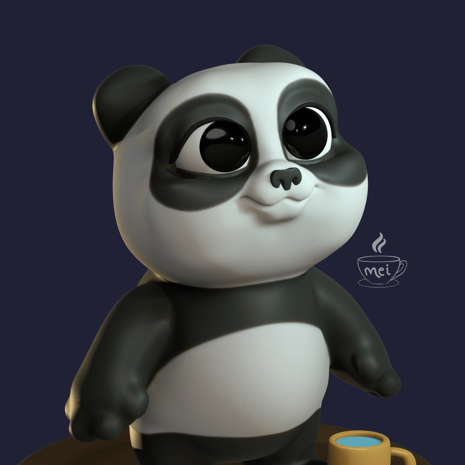 Panda Bear - image 1 - student project