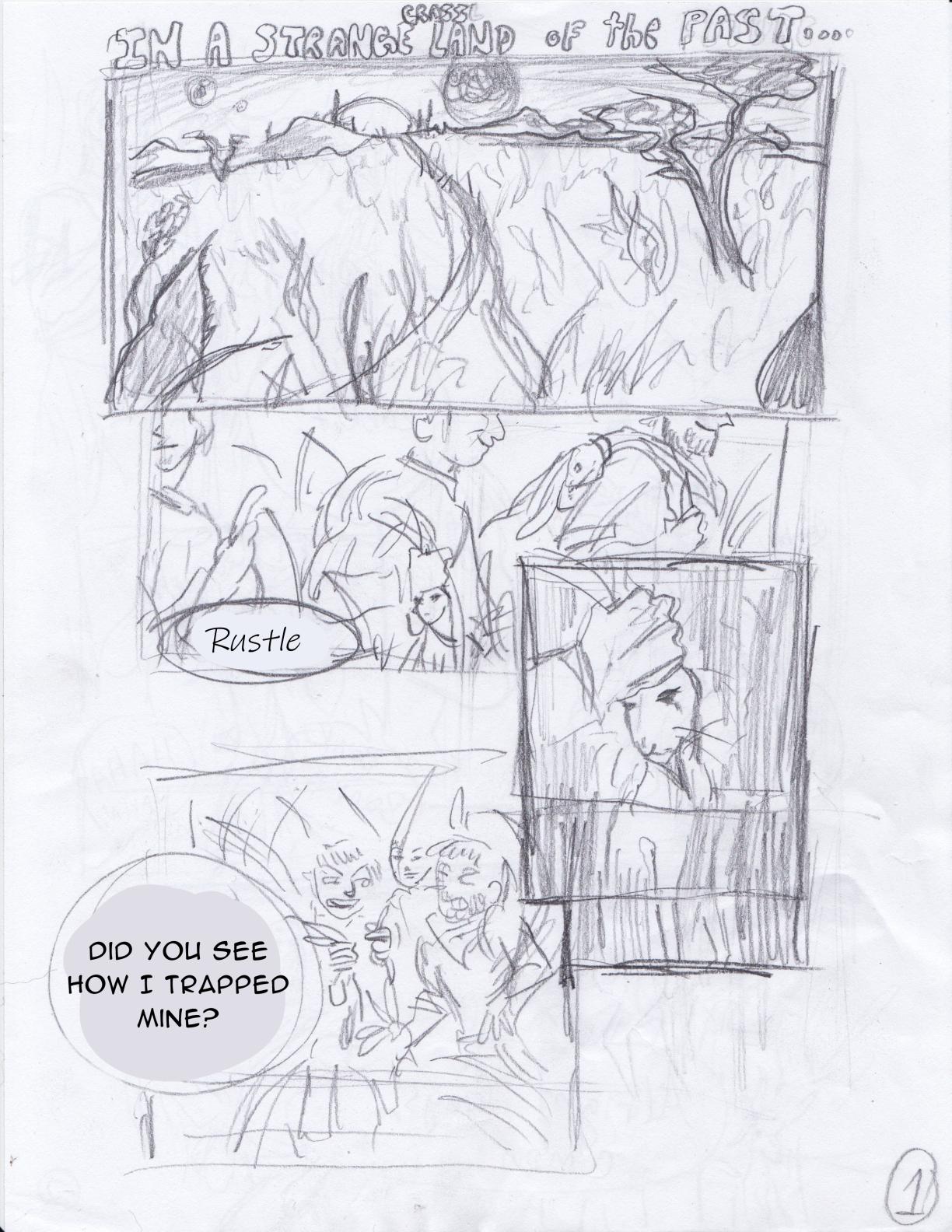 The Golden Hare - Rough Sketches - image 1 - student project