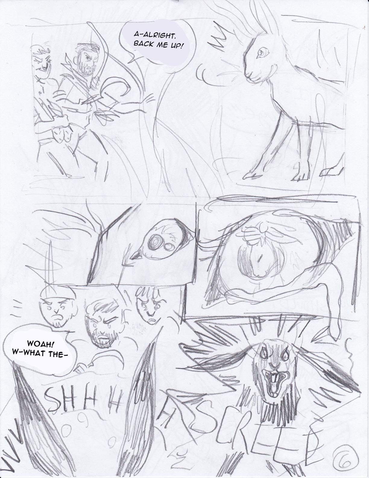 The Golden Hare - Rough Sketches - image 6 - student project