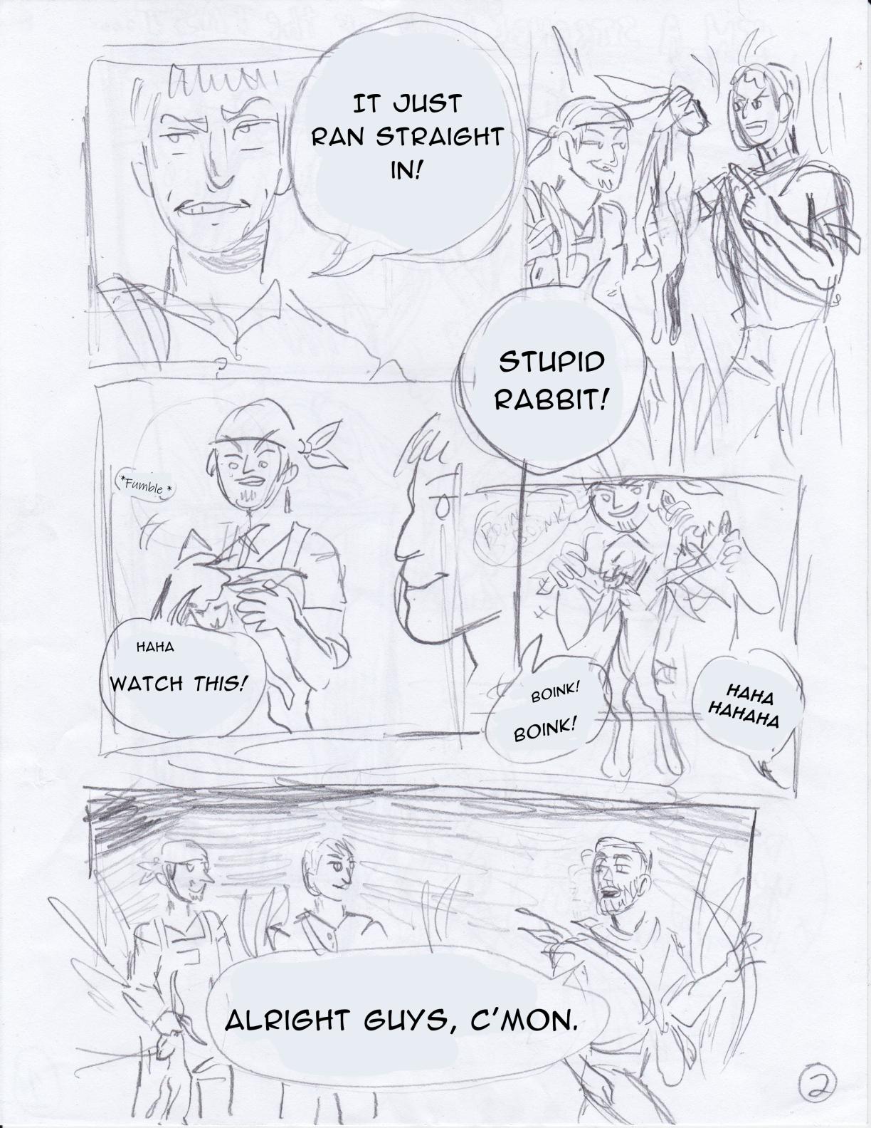 The Golden Hare - Rough Sketches - image 2 - student project