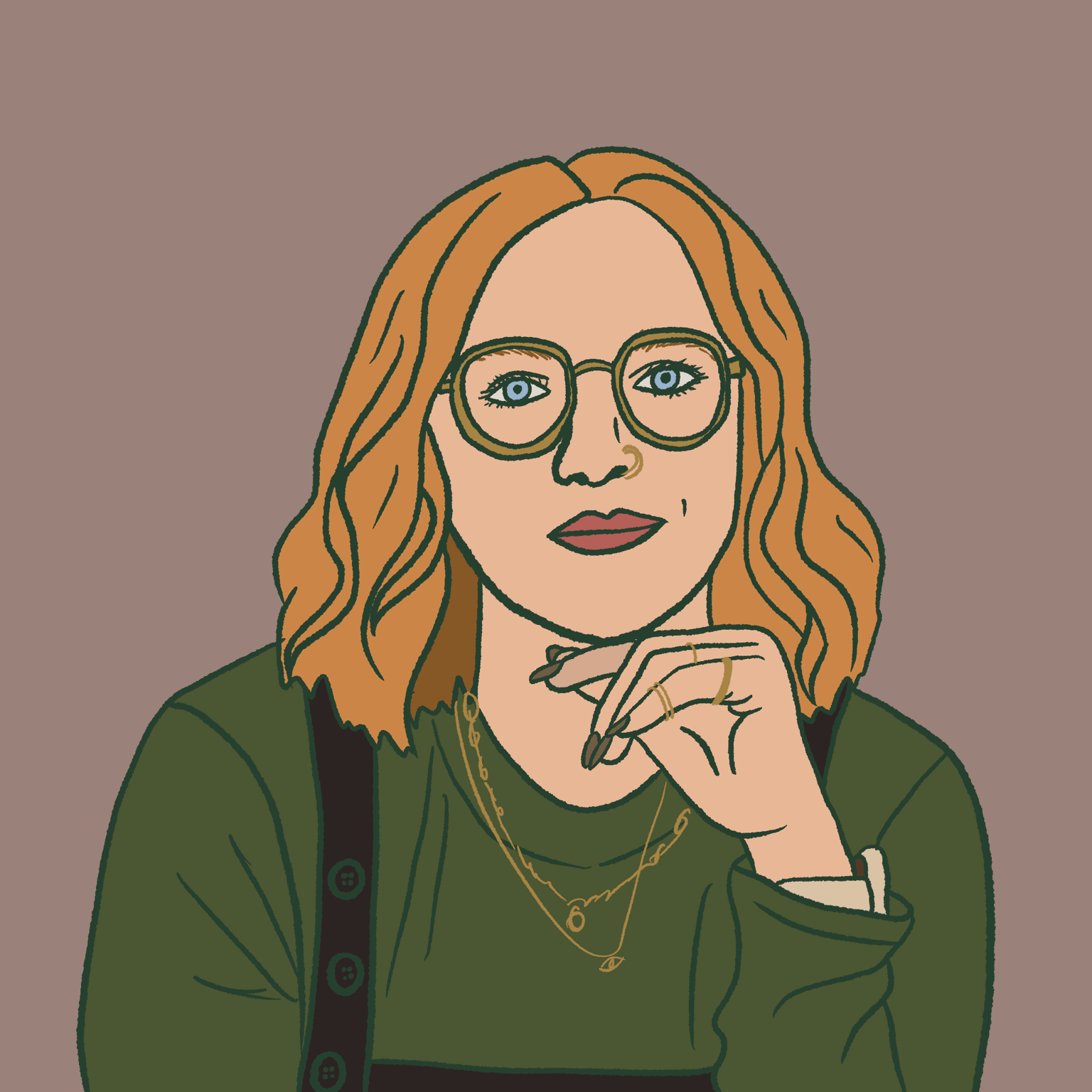 Illustrated Profile Picture - image 1 - student project