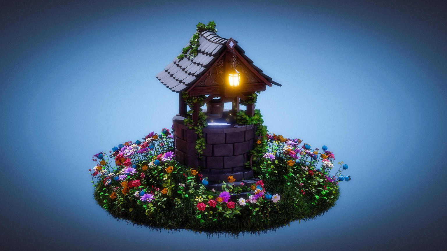 Fantasy Well - image 1 - student project