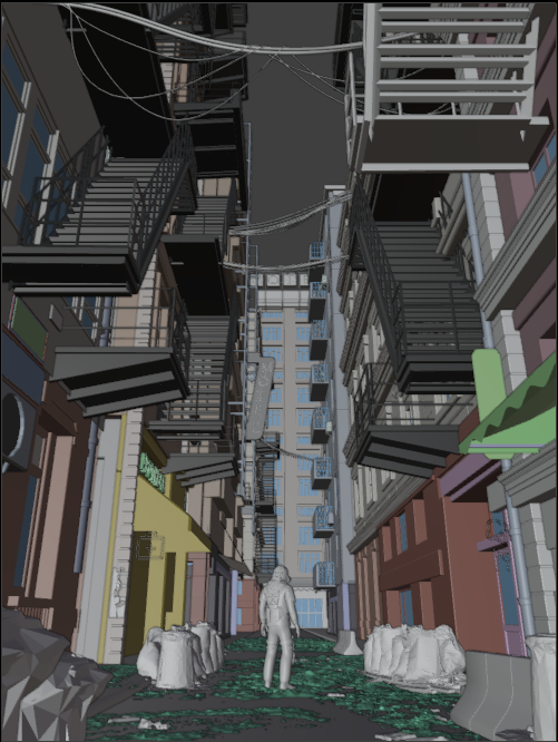 Dark Alley - image 2 - student project