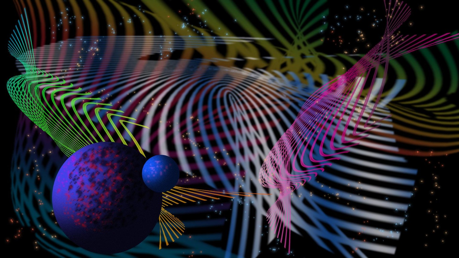Celestial Abstract - image 1 - student project