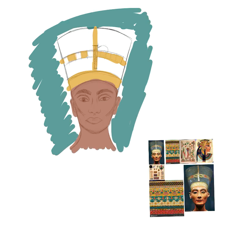 Nefertiti - image 1 - student project