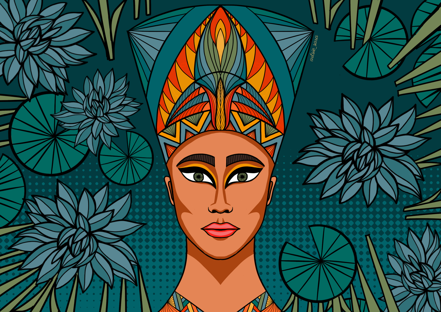 Nefertiti - image 2 - student project