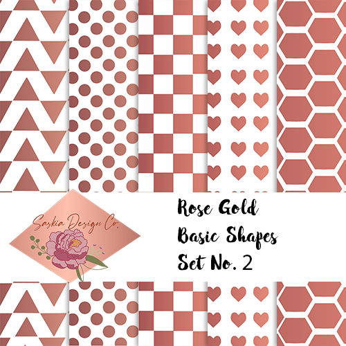 Rose Gold Scrapbook Paper - image 1 - student project