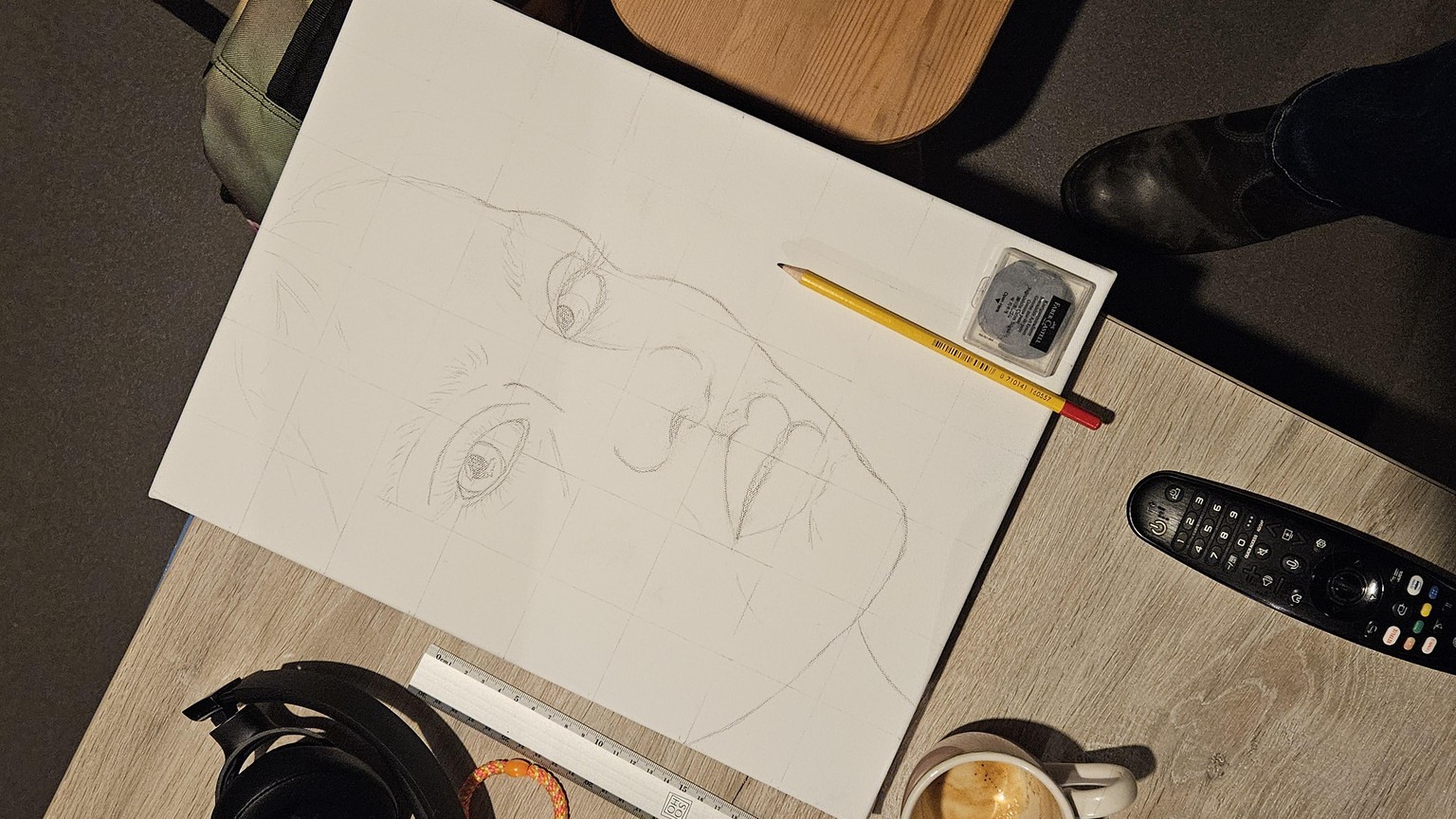 Palette knife portrait - image 2 - student project